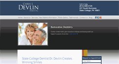 Desktop Screenshot of devlindental.com